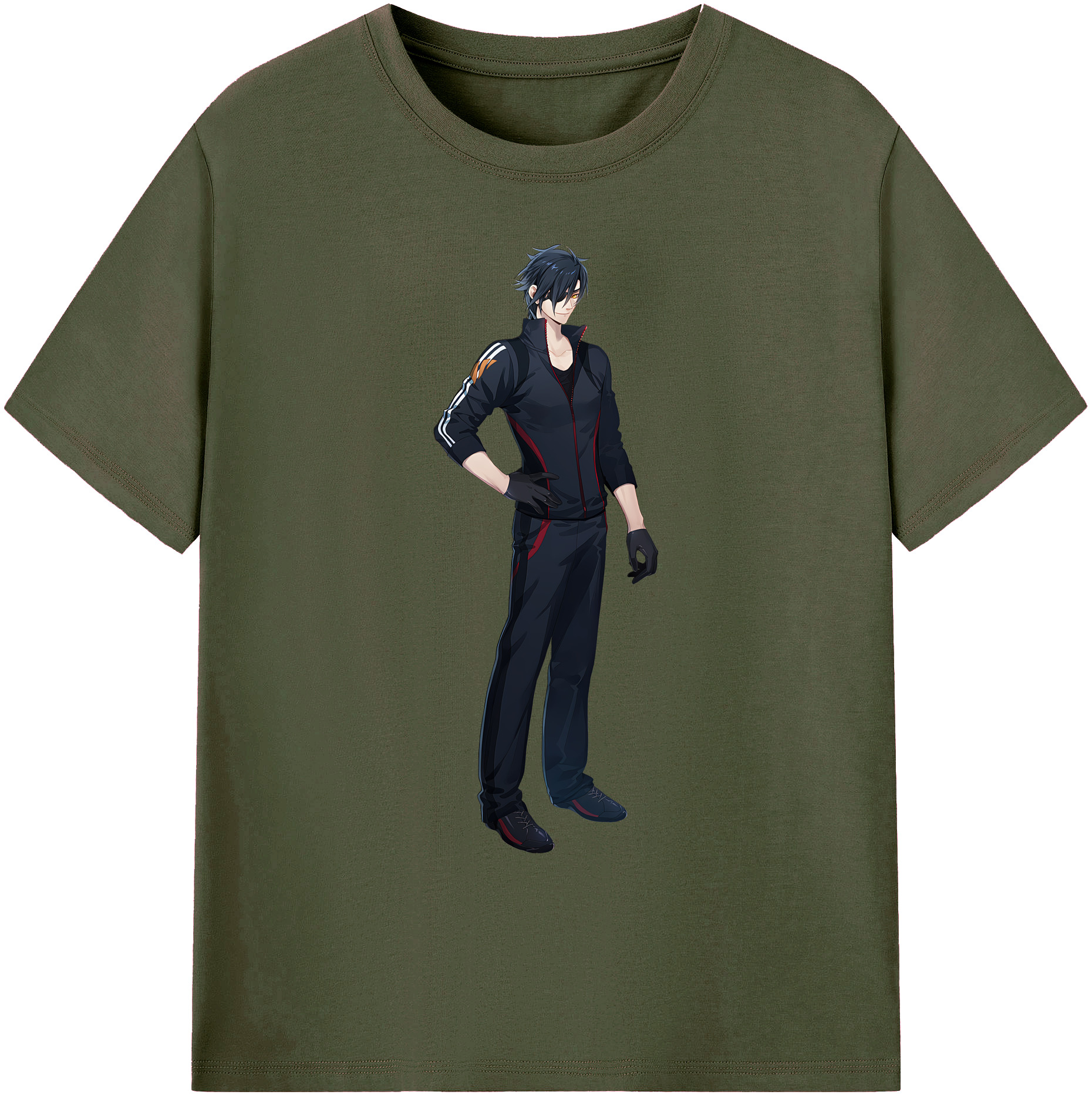 （画像用） 刀剣乱舞 Touken Ranbu 綿100％ メンズ半袖Tシャツ｜肌触りやわらか＆通気性